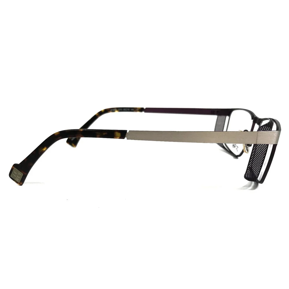 J.F. Rey Eyeglasses Frames JF2626 1375 Brushed Silver Side Shields 55-18-144